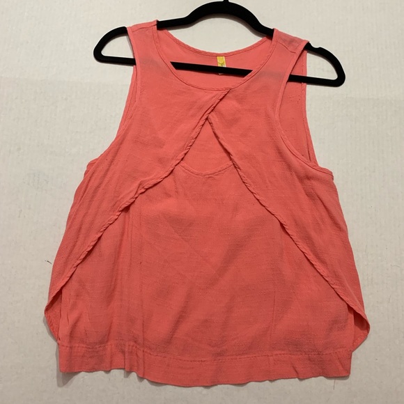 Free People Tops - Free People Coral Draping Tank, Size Medium